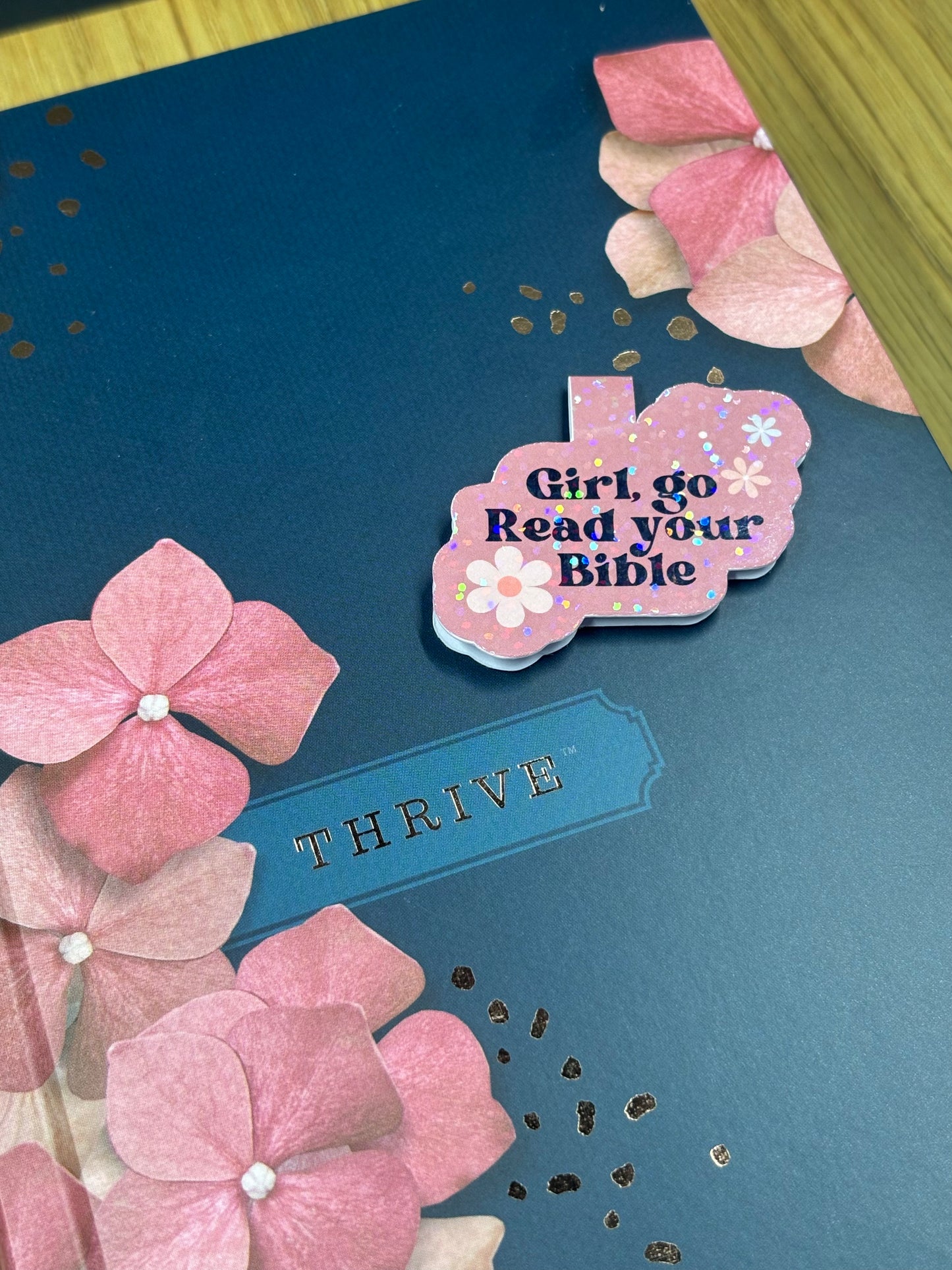 Girl Read Your Bible Magnetic Bookmark